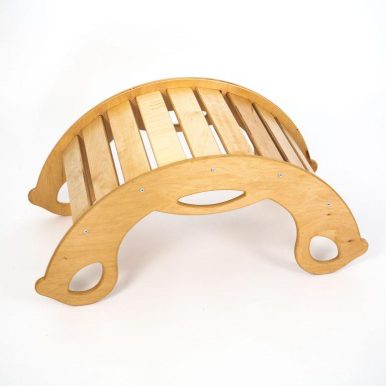 Ξύλινη κούνια SwingMe Montessori – Φυσικό ξύλο